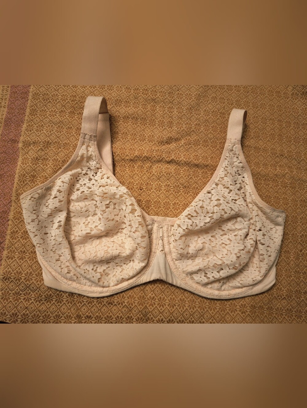 Chantelle Norah Comfort Lace Underwire Bra Light Pink 36DDD / 36E
